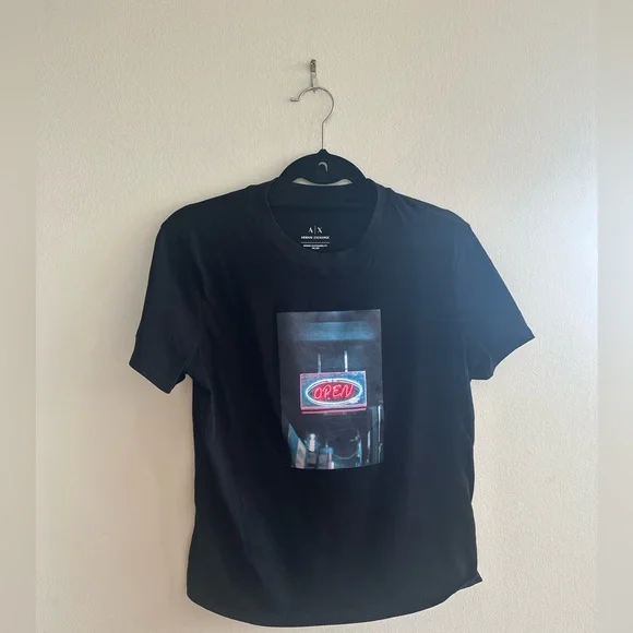 Armani Exchange Ophelia Graphic T-Shirt | Size L - Picture 4 of 6